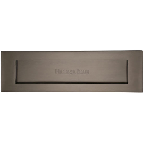 Heritage Brass Letterplate 16" x 5" Matt Bronze finish - V850 406-MB - Choice Handles