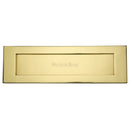 Heritage Brass Letterplate 16 x 5 Polished Brass finish
 - V850 406-PB - Choice Handles
