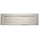 Heritage Brass Letterplate 16" x 5" Polished Nickel - V850 406-PNF - Choice Handles