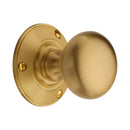 Heritage Brass Mortice Knob Chester Design Satin Brass Finish
 - V876-SB