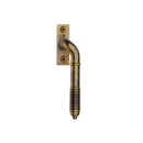 Lockable Reeded Espagnolette Right Handed Antique Brass Finish
 - V895L RH-AT - Choice Handles