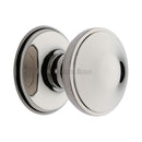 Heritage Brass Round Centre Door Knob 3" Polished Nickel finish - V900-PNF - Choice Handles