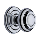 Heritage Brass Stepped Round Centre Door Knob Design 3 1/2 Polished Chrome Finish
 - V905-PC - Choice Handles