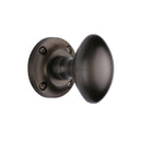 Heritage Brass Mortice Knob on Rose Suffolk Design Matt Bronze finish - V960-MB - Choice Handles
