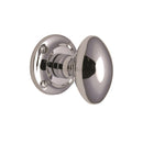Heritage Brass Mortice Knob on Rose Suffolk Design Polished Chrome finish - V960-PC - Choice Handles