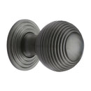 Heritage Brass Cabinet Knob Reeded Design 32mm Matt Bronze finish
 - V973 32-MB - Choice Handles