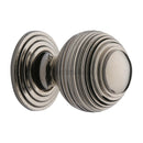 Heritage Brass Cabinet Knob Reeded Design 32mm Polished Nickel
 - V973 32-PNF - Choice Handles