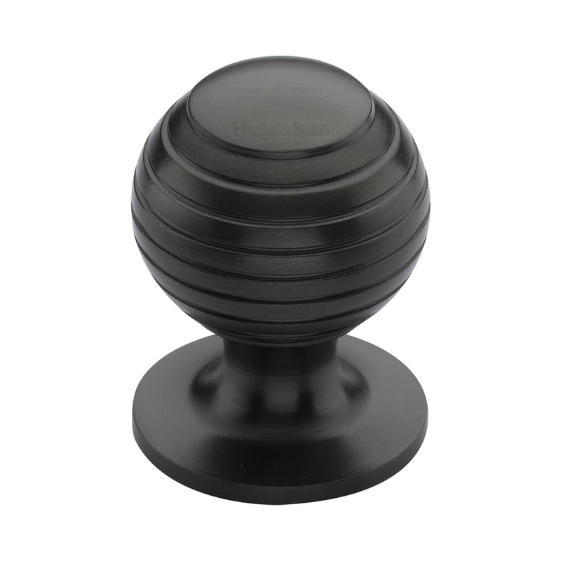 Heritage Brass Cabinet Knob Beehive Design 32mm Matt Bronze finish - V976 32-MB - Choice Handles