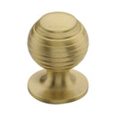 Heritage Brass Cabinet Knob Beehive Design 32mm Satin Brass finish - V976 32-SB - Choice Handles