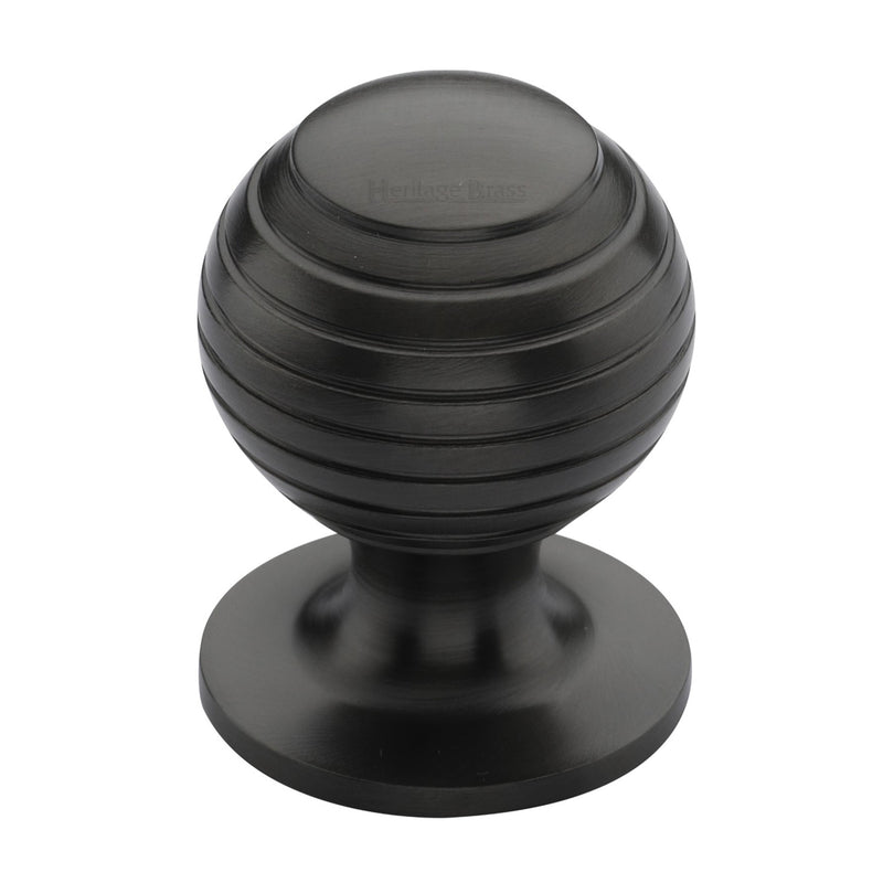 Heritage Brass Cabinet Knob Beehive Design 38mm Matt Bronze finish - V976 38-MB - Choice Handles