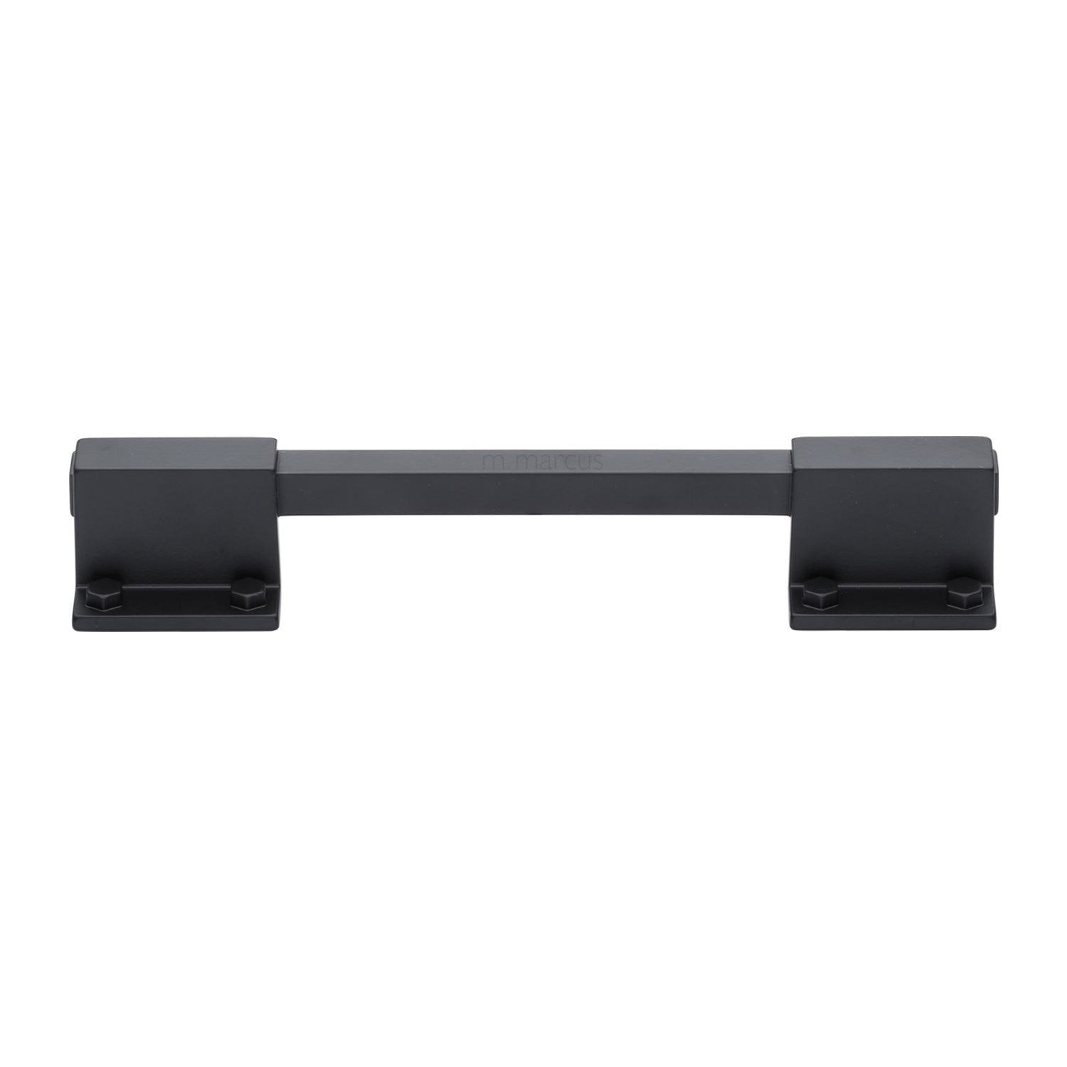 Railway Pull Handle Black Matt Finish - VF077 128192-BL