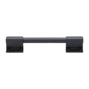 Railway Pull Handle Black Matt Finish - VF077 128192-BL - Choice Handles