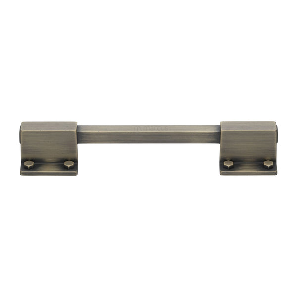 Railway Pull Handle Distressed Brass Finish - VF077 128192-DB - Choice Handles