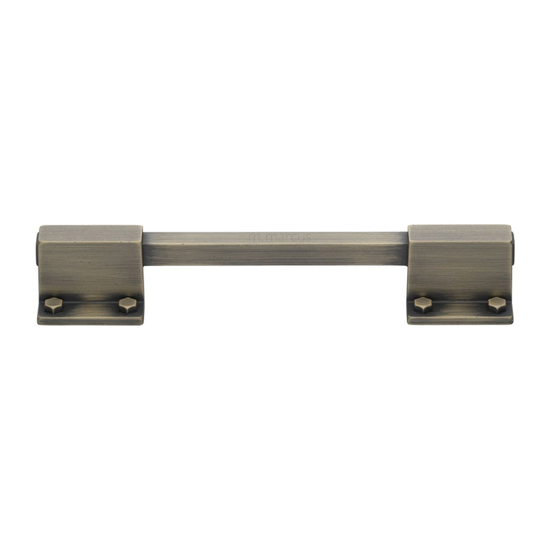 Railway Pull Handle Distressed Brass Finish - VF077 128192-DB - Choice Handles