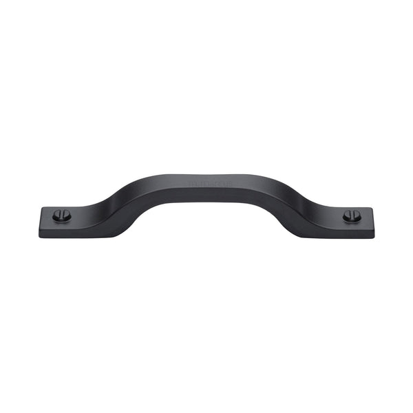 Bureau Pull Handle Black Matt Finish - VF078 128160-BL - Choice Handles