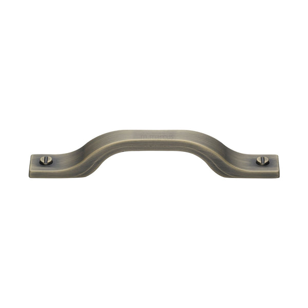 Bureau Pull Handle Distressed Brass Finish - VF078 128160-DB - Choice Handles