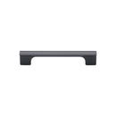 Vault Pull Handle 128mm Black Matt Finish - VF102 128-BLK - Choice Handles