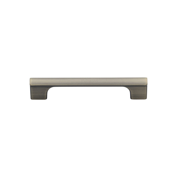 Vault Pull Handle 128mm Distressed Brass Finish - VF102 128-DB - Choice Handles