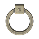 Ring Pull Distressed Brass Finish - VF163 60-DB - Choice Handles