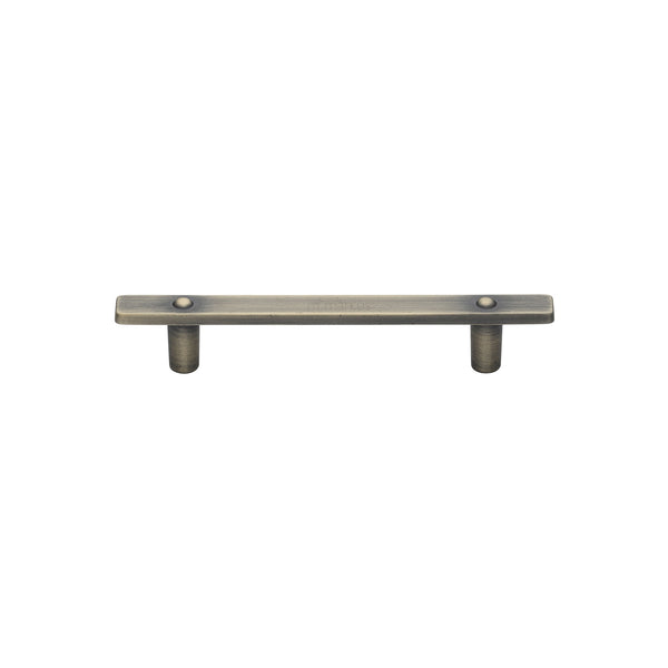 Lodge Pull Handle Distressed Brass Finish - VF289 96-DB - Choice Handles