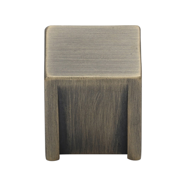Podium Cabinet Knob Distressed Brass Finish - VF359 22-DB - Choice Handles
