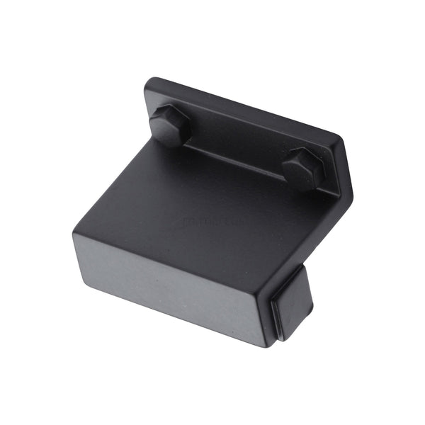 Railway Knob Black Matt Finish - VF384 32-BLK - Choice Handles