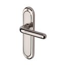 Heritage Brass Door Handle Lever Latch Vienna Design Mercury finish - VIE3310-MC - Choice Handles