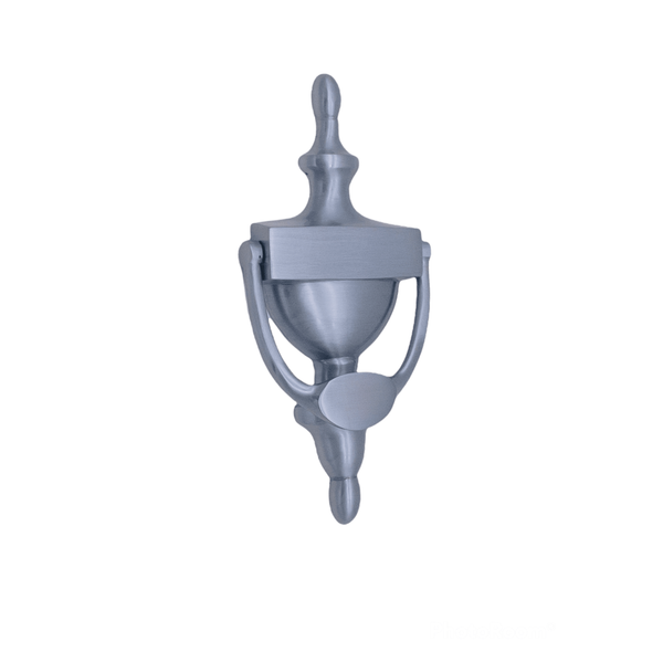 Spira Brass - Victorian Door Knocker 200mm  - Satin Chrome - SB4107SC - Choice Handles