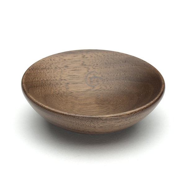 Wooden Cabinet Knob Bowl Design 65mm Walnut Finish
 - W4328-65-WAL - Choice Handles