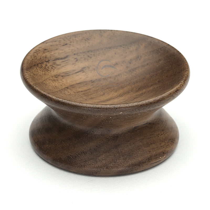 Wooden Cabinet Knob Yoyo Design 65mm Walnut Finish
 - W4415-65-WAL - Choice Handles