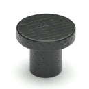 Wooden Cabinet Knob Circum Design 48mm Black Ash Finish
 - W4470-48-ASH - Choice Handles