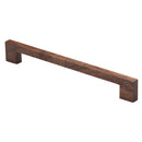 Wooden Cabinet Pull Handle Urban Design 224mm Walnut Finish
 - W7490-224-WAL - Choice Handles