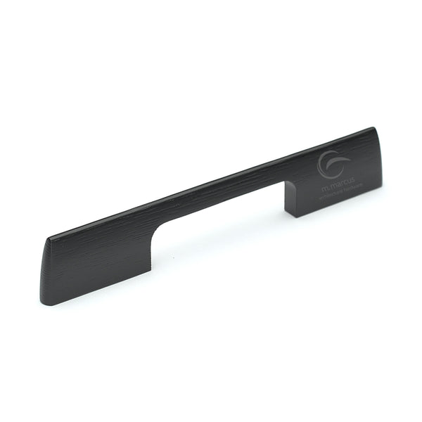 Wooden Cabinet Pull Handle Slim Metro Design 160mm Black Ash Finish
 - W7791-160-ASH - Choice Handles