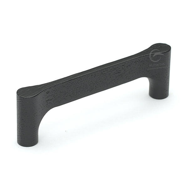 Wooden Cabinet Pull Handle Gio Design 160mm Black Ash Finish
 - W7827-160-ASH - Choice Handles