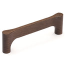 Wooden Cabinet Pull Handle Gio Design 224mm Walnut Finish
 - W7827-224-WAL - Choice Handles