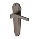 Heritage Brass Door Handle Lever Latch Waldorf Design Matt Bronze finish - WAL6510-MB - Choice Handles