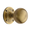 Heritage Brass Mortice Knob Westminster Design Antique Finish - WES970-AT - Choice Handles