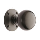 Heritage Brass Mortice Knob Westminster Design Matt Bronze Finish - WES970-MB - Choice Handles