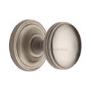 Heritage Brass Mortice Knob on Rose Whitehall Design Satin Nickel finish - WHI6429-SN - Choice Handles