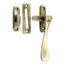 Prima - Window Spoon End Reversible Casement Fastener - Antique Brass - XL125