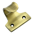Prima - Window Curled Sash Lift 50mm x 45mm - Antique Brass - XL130