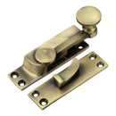 Prima - Window Quadrant Fastener - Antique Brass - XL133