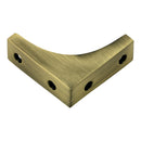 Prima - Chest Corner 50mm x 50mm x 17mm - Antique Brass - XL166