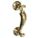 Prima - Profile Doctor Front Door Knocker 190mm x 49mm - Antique Brass - XL2002