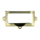Prima - Card / Label Frames 101mm x 54mm - Antique Brass - XL2008E