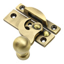Prima - Window Claw Fastener Ball End Non-Locking - Antique Brass - XL2020