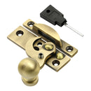Prima - Window Claw Fastener Ball End Locking - Antique Brass - XL2020L