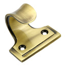 Prima - Window Tudor Curled Sash Lift 50mm x 47mm - Antique Brass - XL2021