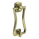 Prima - Slim Diplomat Door Knocker 185mm x 80mm - Antique Brass - XL2033