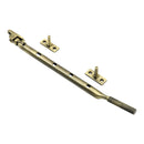 Prima - Window Knurled Casement Stay 300mm Long - Antique Brass - XL2041C